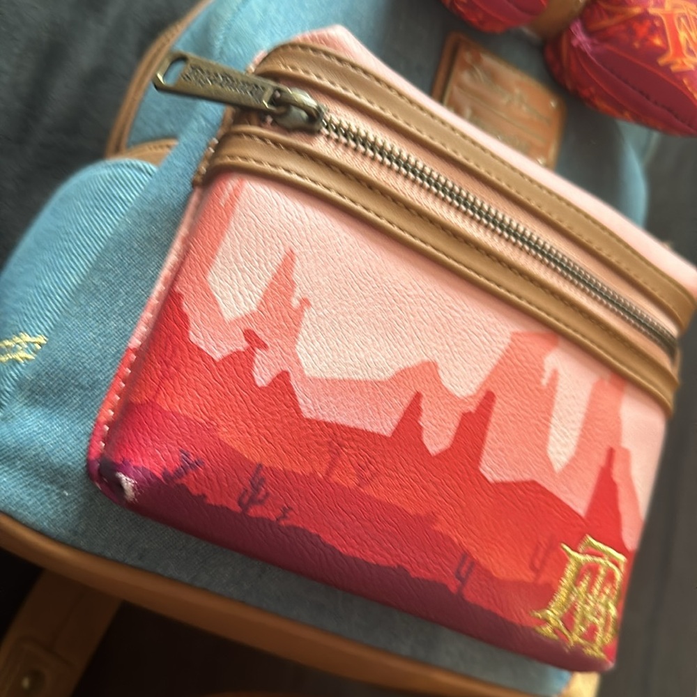 Loungefly Disney MMMA Big Thunder Mountain Railroad mini backpack - Picture 5 of 5